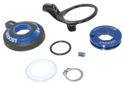 Kit de Molette de Compression d'Amortisseur pour Fourche XC32 / Recon Silver