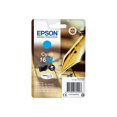 Epson 16XL Stylo Plume - cyan - cartouche d'encre originale