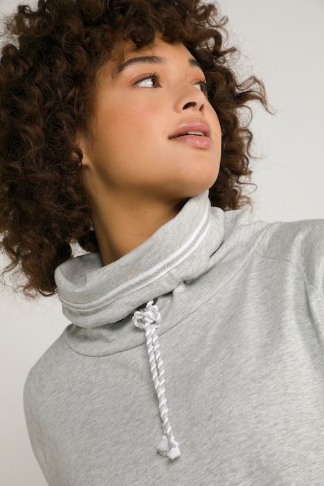 Bellieva-Sweatshirt, elastische Seitennähte, Langarm
