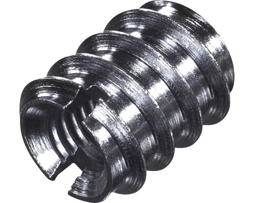 Inschroefmoer DIN 7965 M4x8x8 mm, verzinkt, 100 stuks