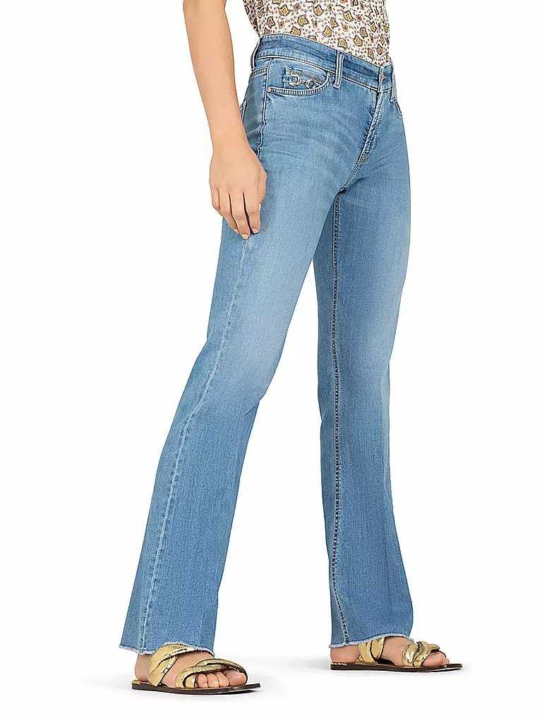 CAMBIO Jeans Flared Fit PARIS FLARED blau