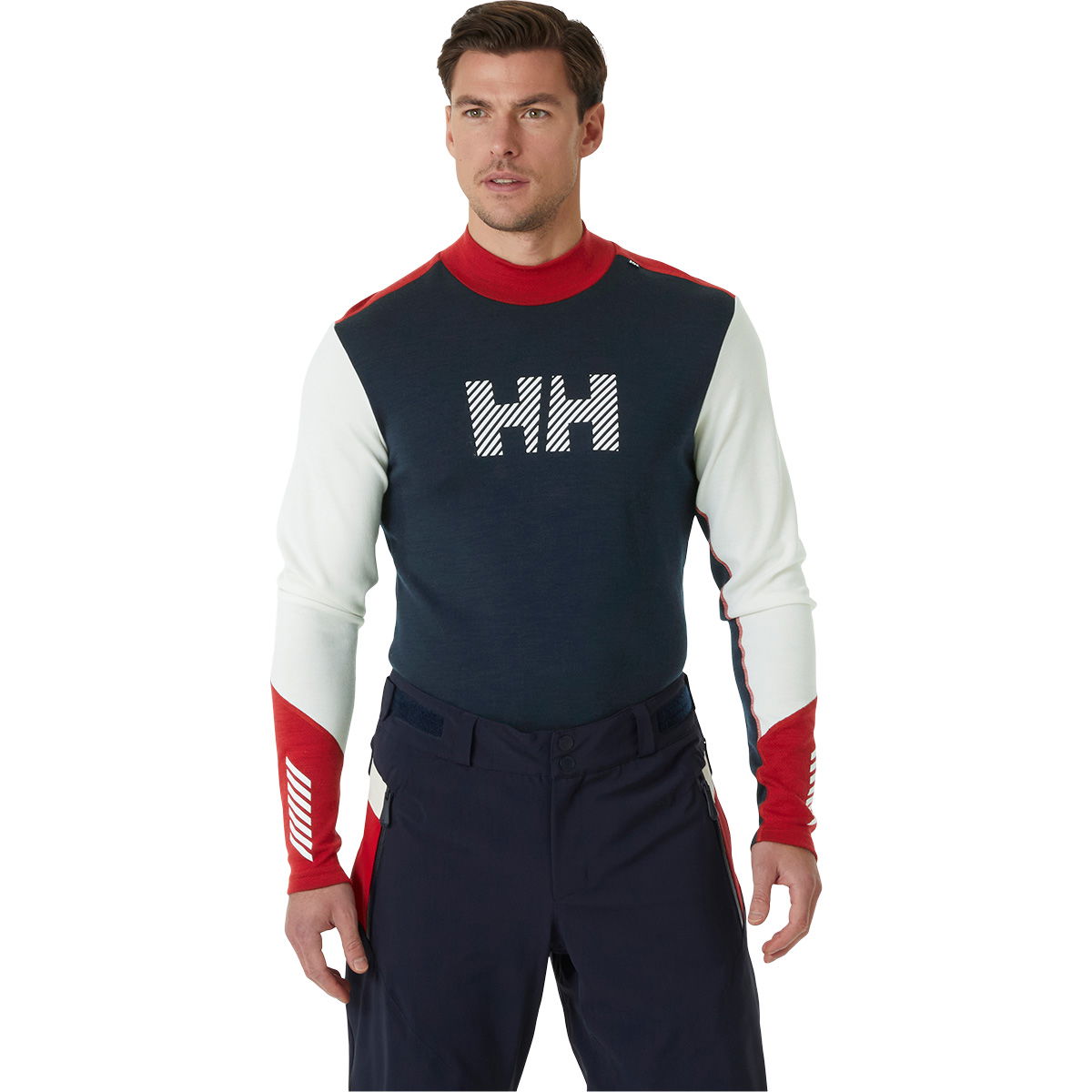 Helly Hansen Lifa Merino Midweight Logo Skiundertrøje Herre