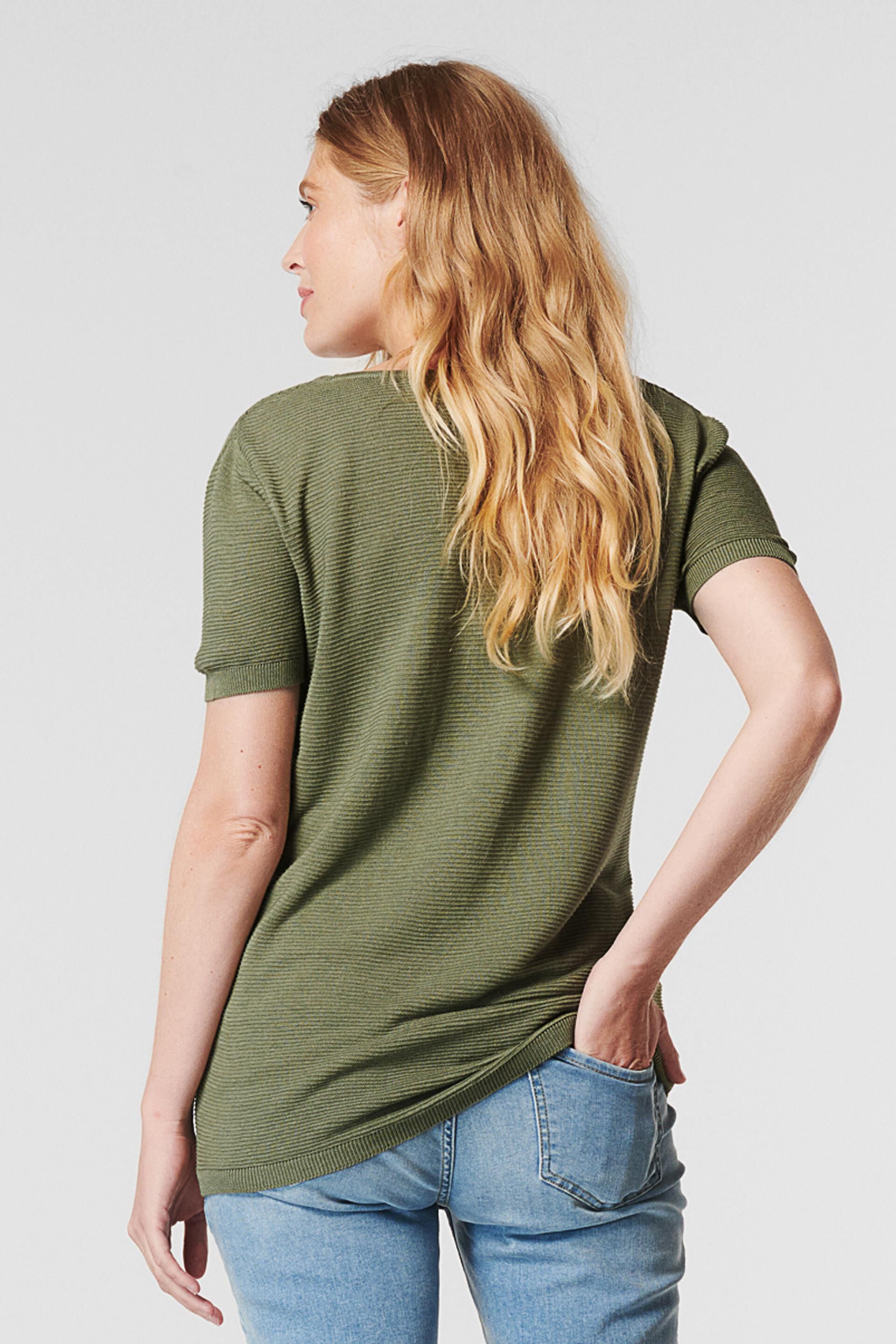T-shirt au look côtelé