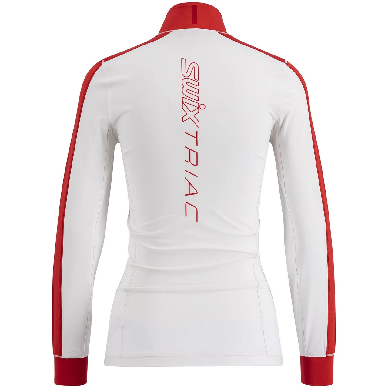 Swix Triac Dry Long Sleeve Dame Bright White/Swix Red