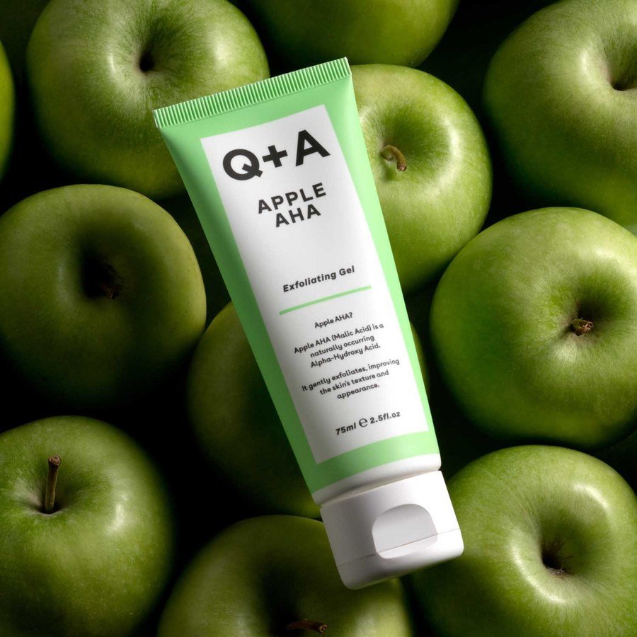 Q+A Apple AHA Exfoliating Gel 75ml