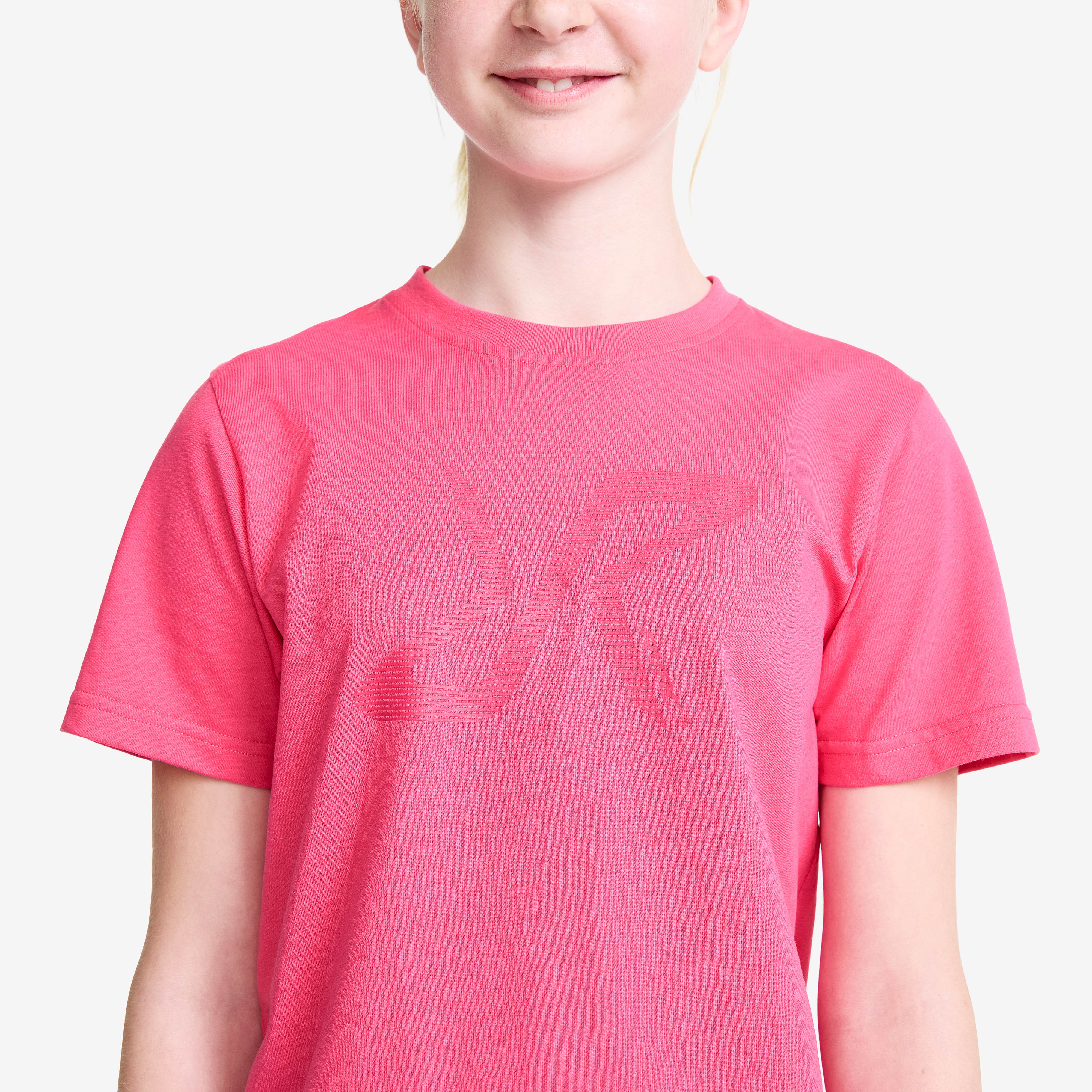 Easy Graphic Logo T-shirt Teens Fandango Pink