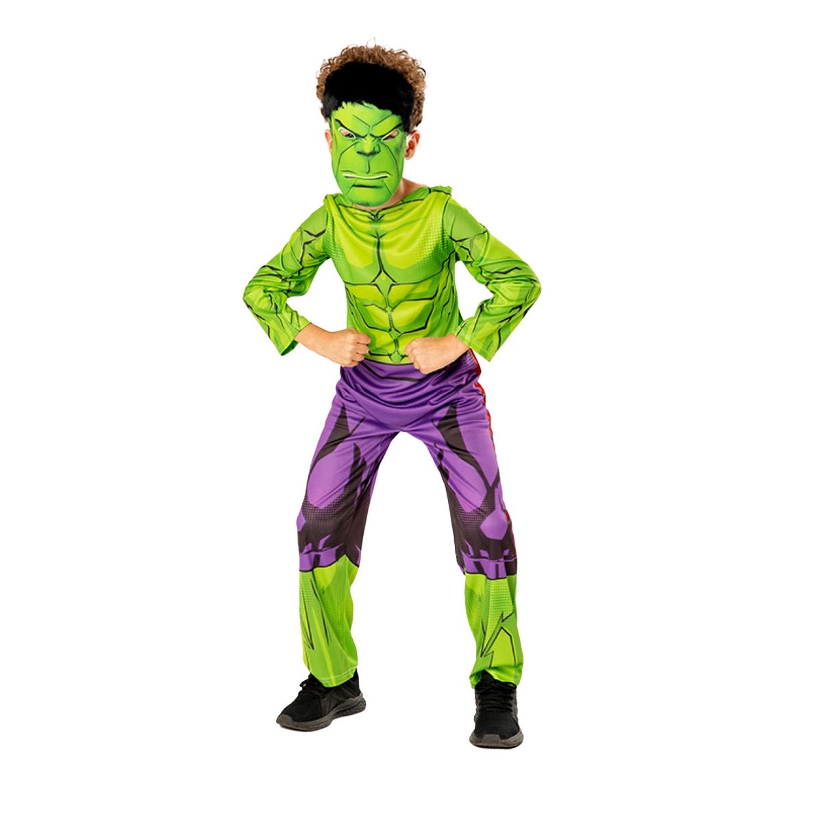 Déguisement éco Hulk taille L 7-8 ans
