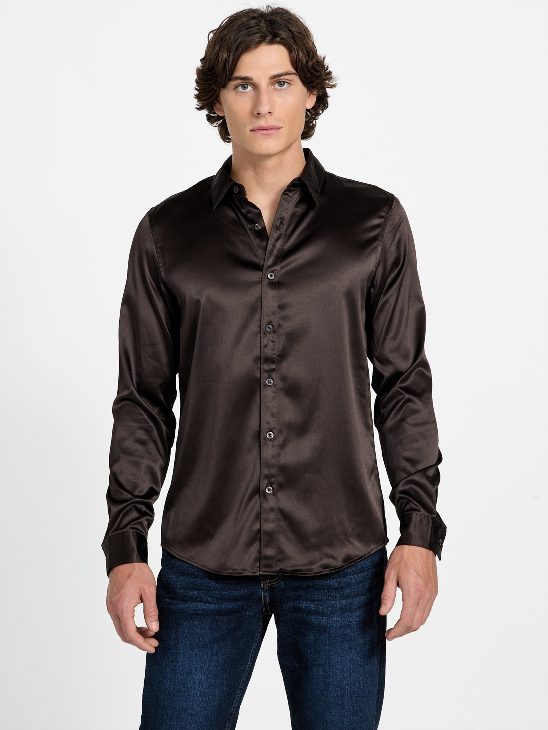 Camisa Regal de Tecido Plano