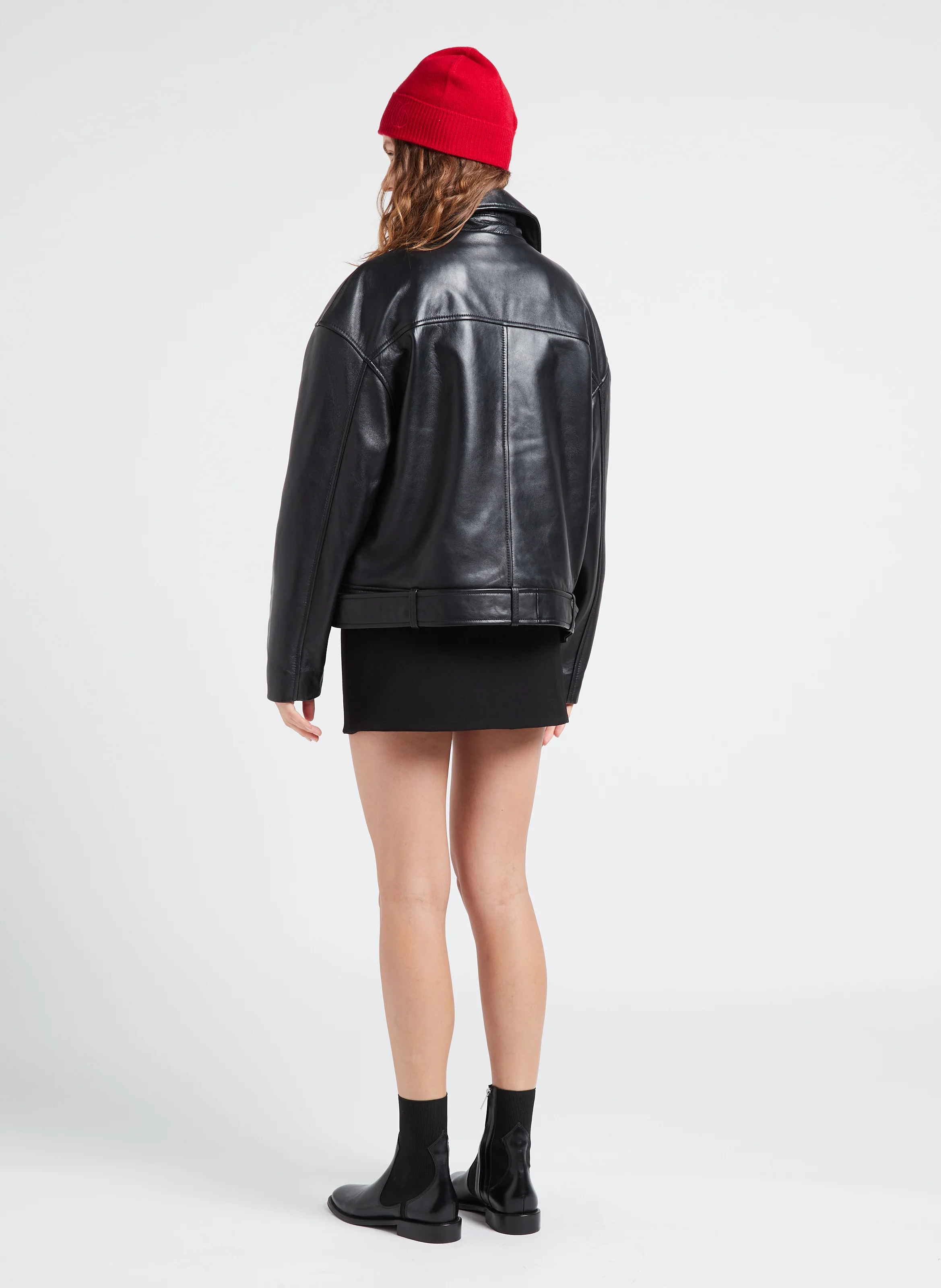 HARRI 25 - Bottines en cuir lisse| Noir