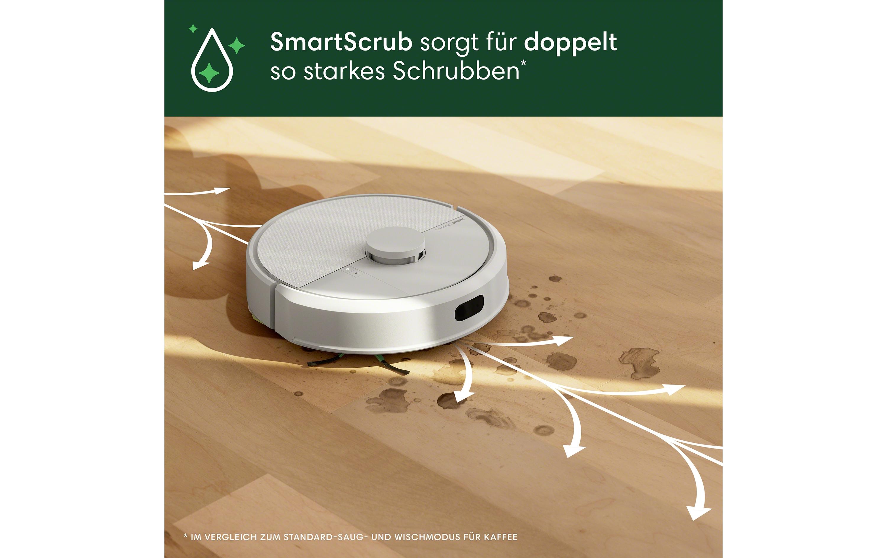 Saug- und Wischroboter Roomba 105 Combo Weiss<br>Saug- und Reinigungsroboter