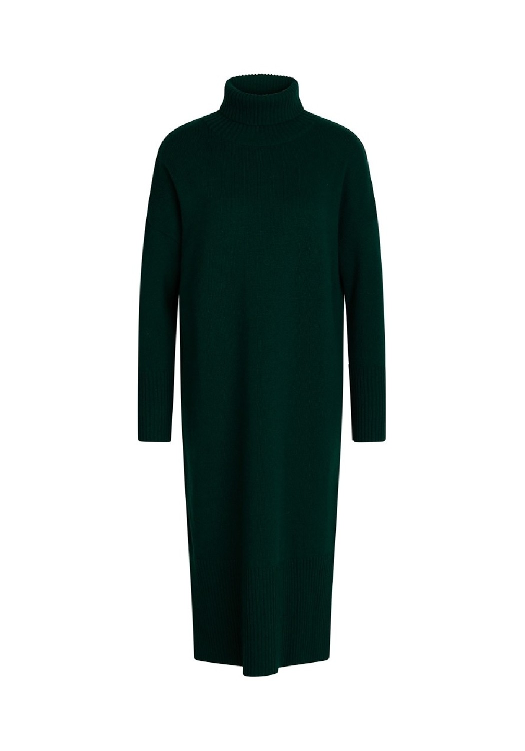 Klitmøller Collective Strickkleid Gro Moss Green