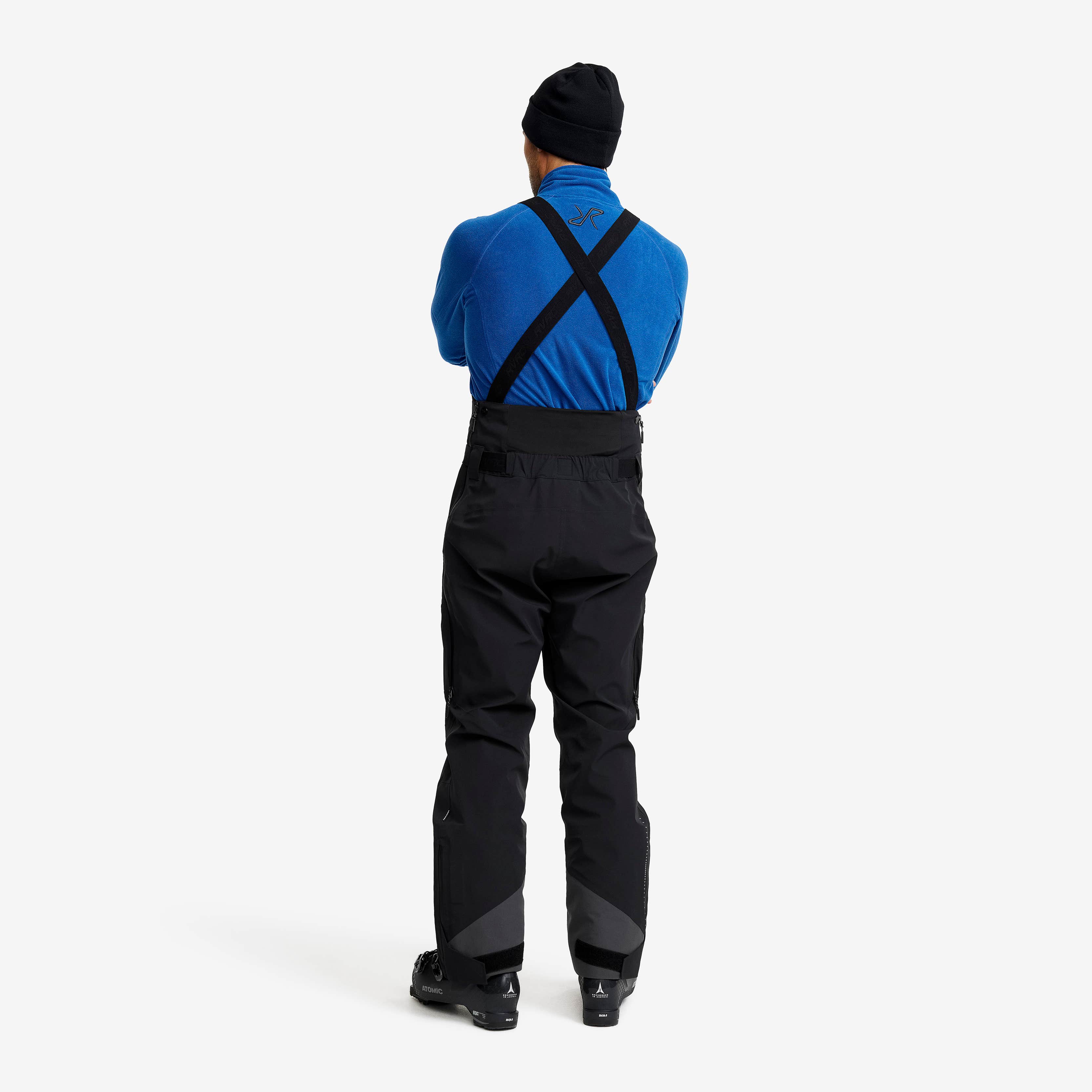 Atlas 3L Ski Bib Pants Herre Black