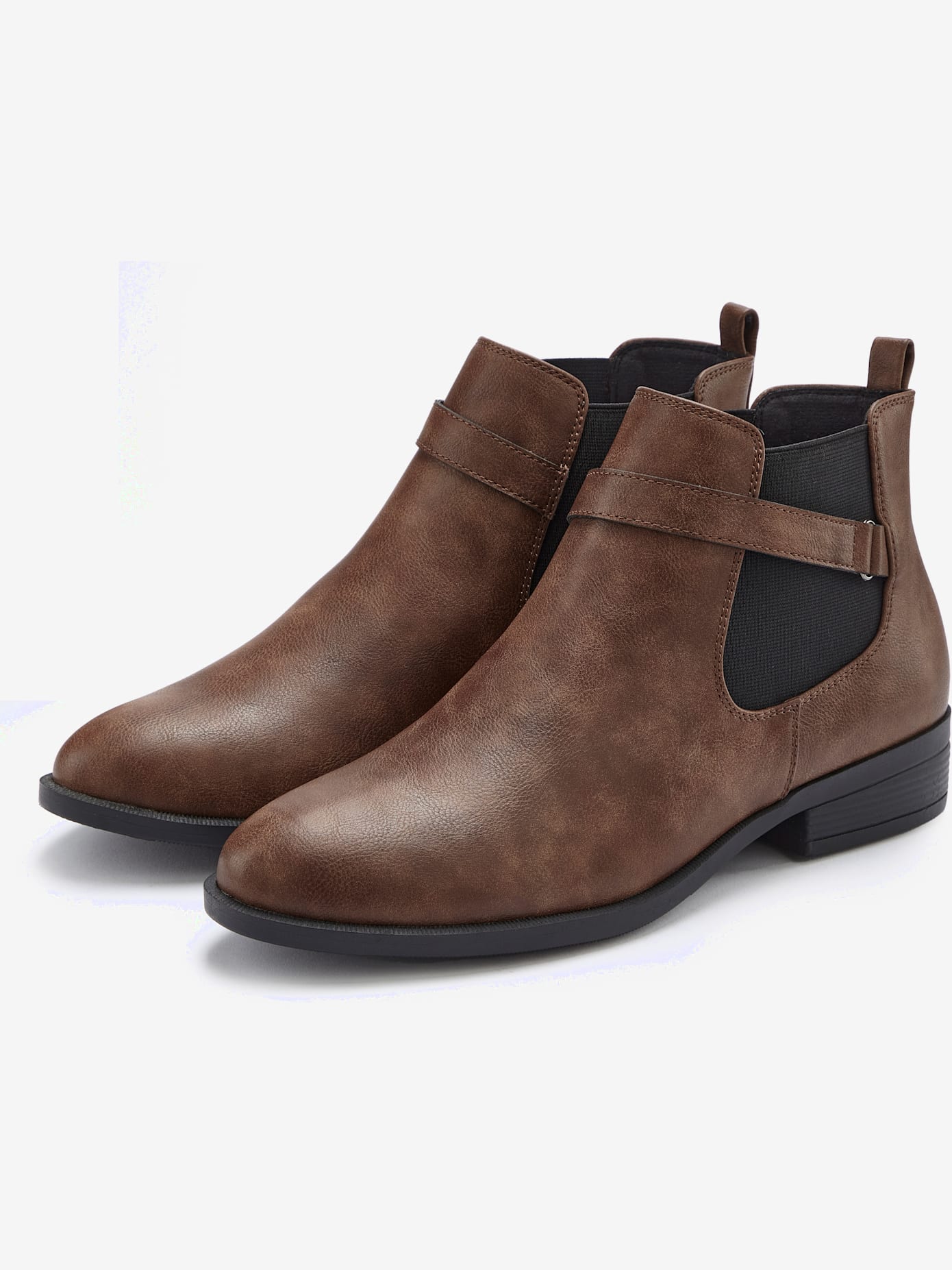 Bottines chelsea empiècement extensible sur le côté pour faciliter l'enfilage