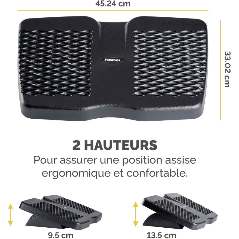 Repose-pieds Refresh ventilé et réglable
