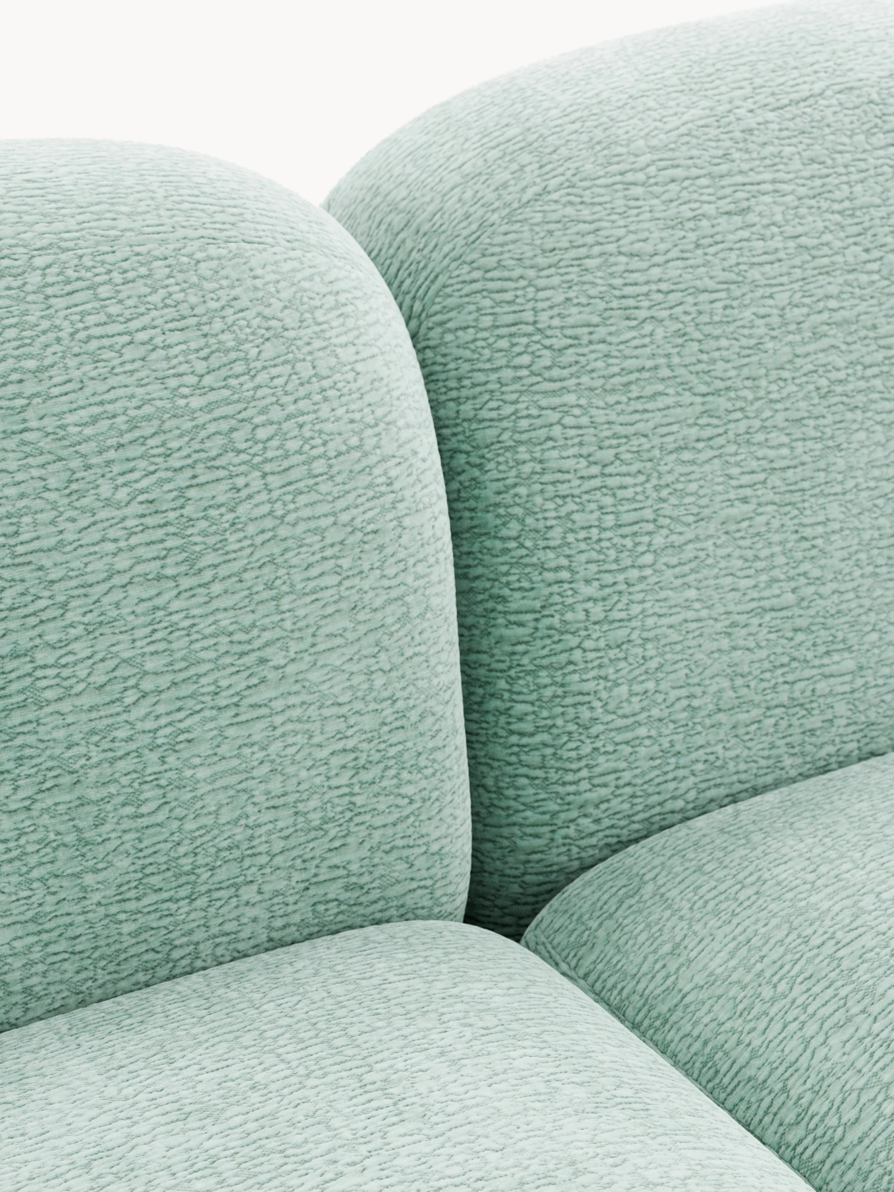 Modulaire hoekbank Wolke (4-zits) met chaise longue