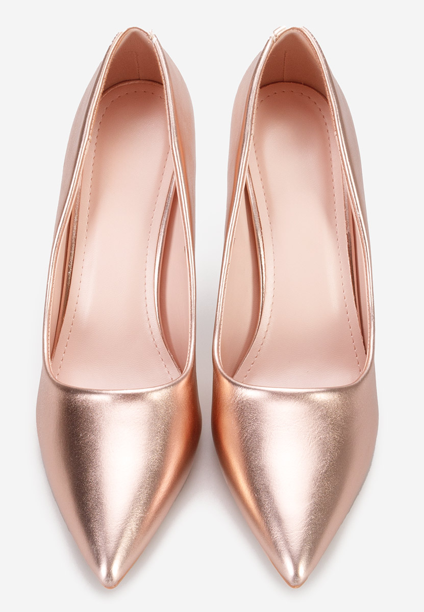 Chaussures stiletto champagne Avilaga V2