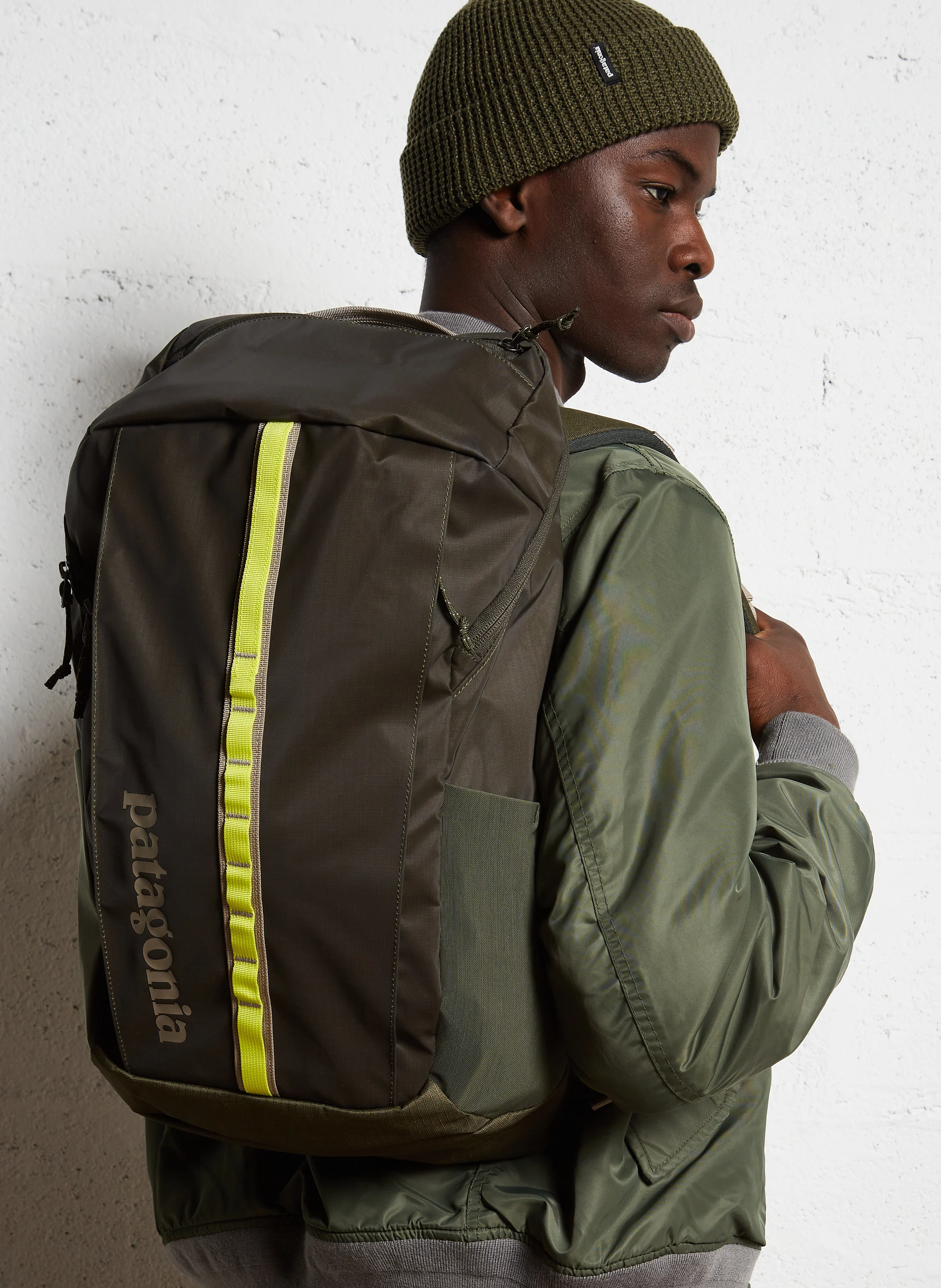 Sac à dos en fibres recyclées | Vert