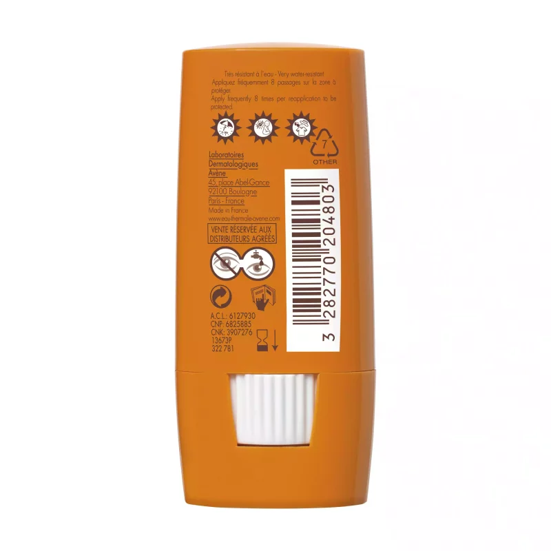 Soins Solaires - Stick Zones Sensibles SPF 50+ - 8g