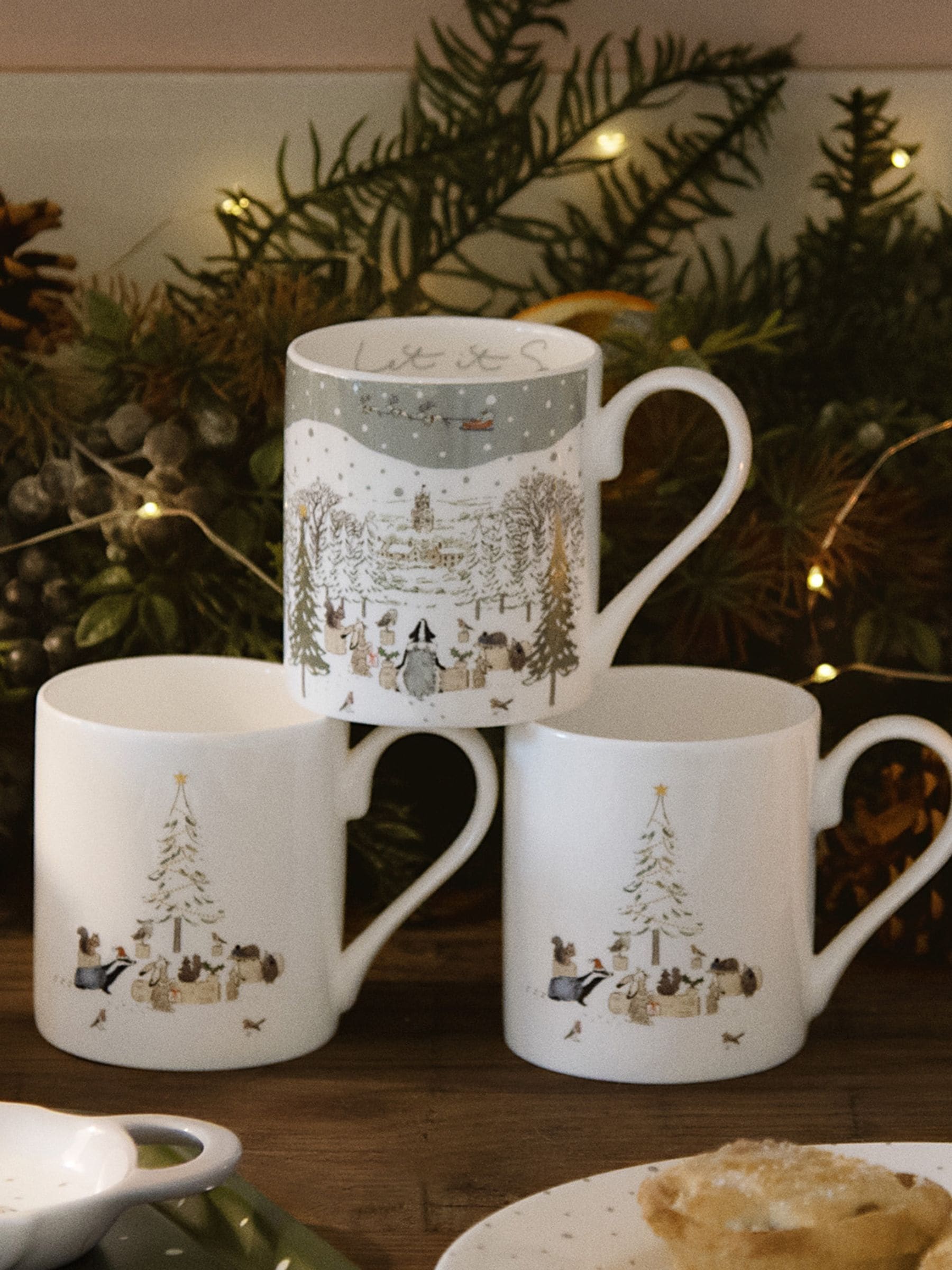 Sophie Allport Festive Forest Mug
