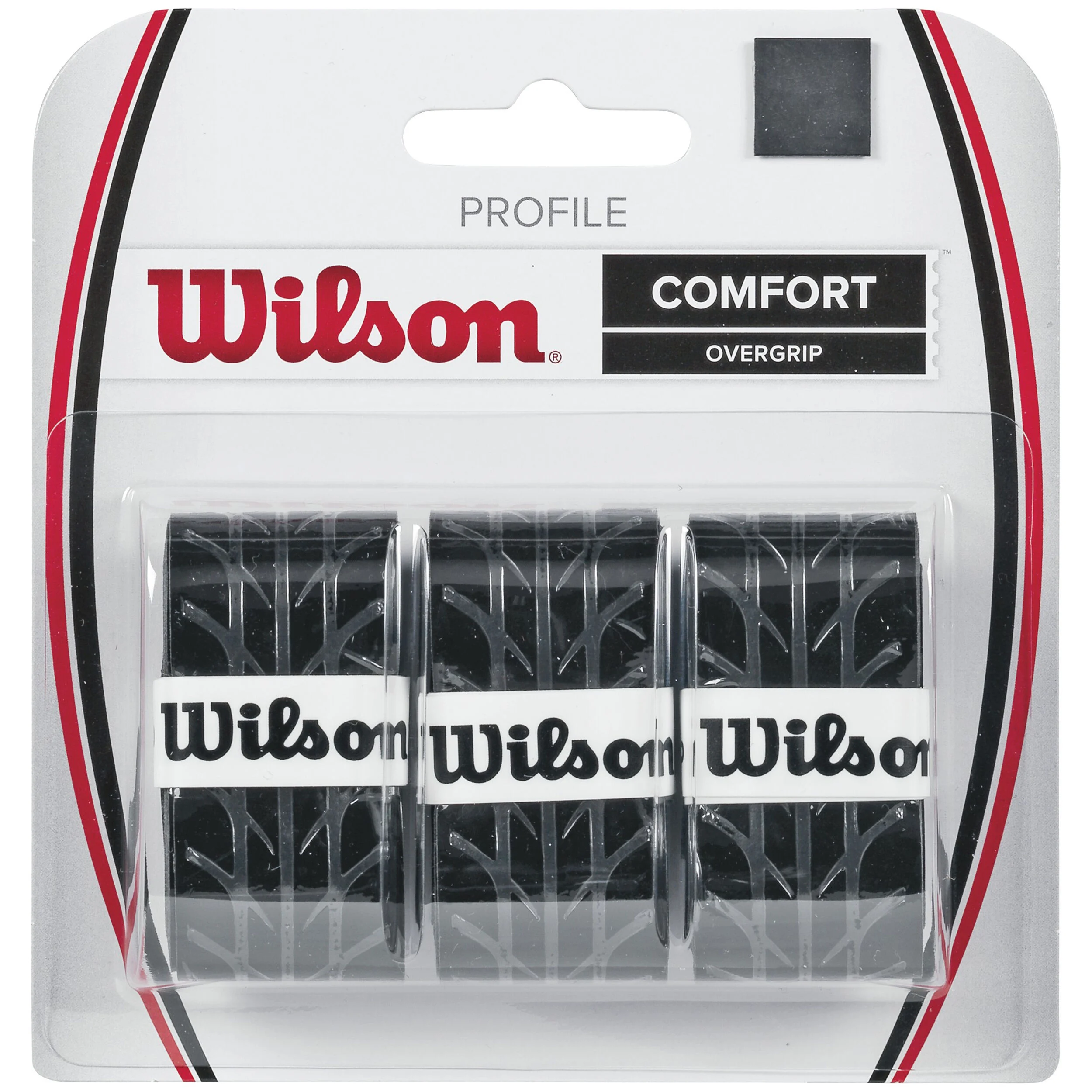 Wilson Profile Overgrip Pack De 3 - Noir