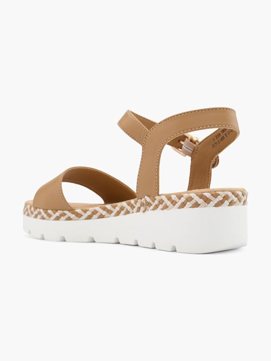ESPRIT Sandalette Cognac