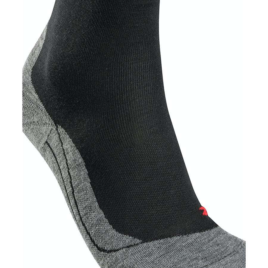 Falke RU4 Hardloopsokken Grijs/Zwart Dames