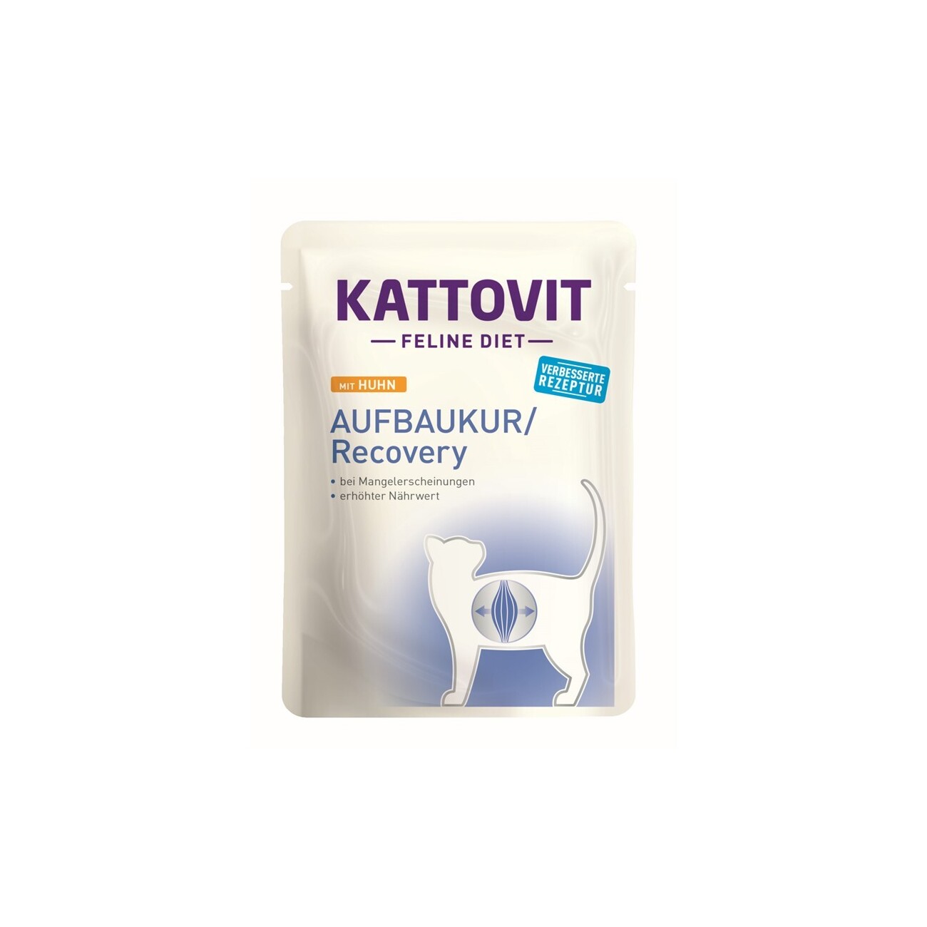 KATTOVIT Feline Diet Nassfutter Katze Aufbaukur Adult Huhn 24x85 g