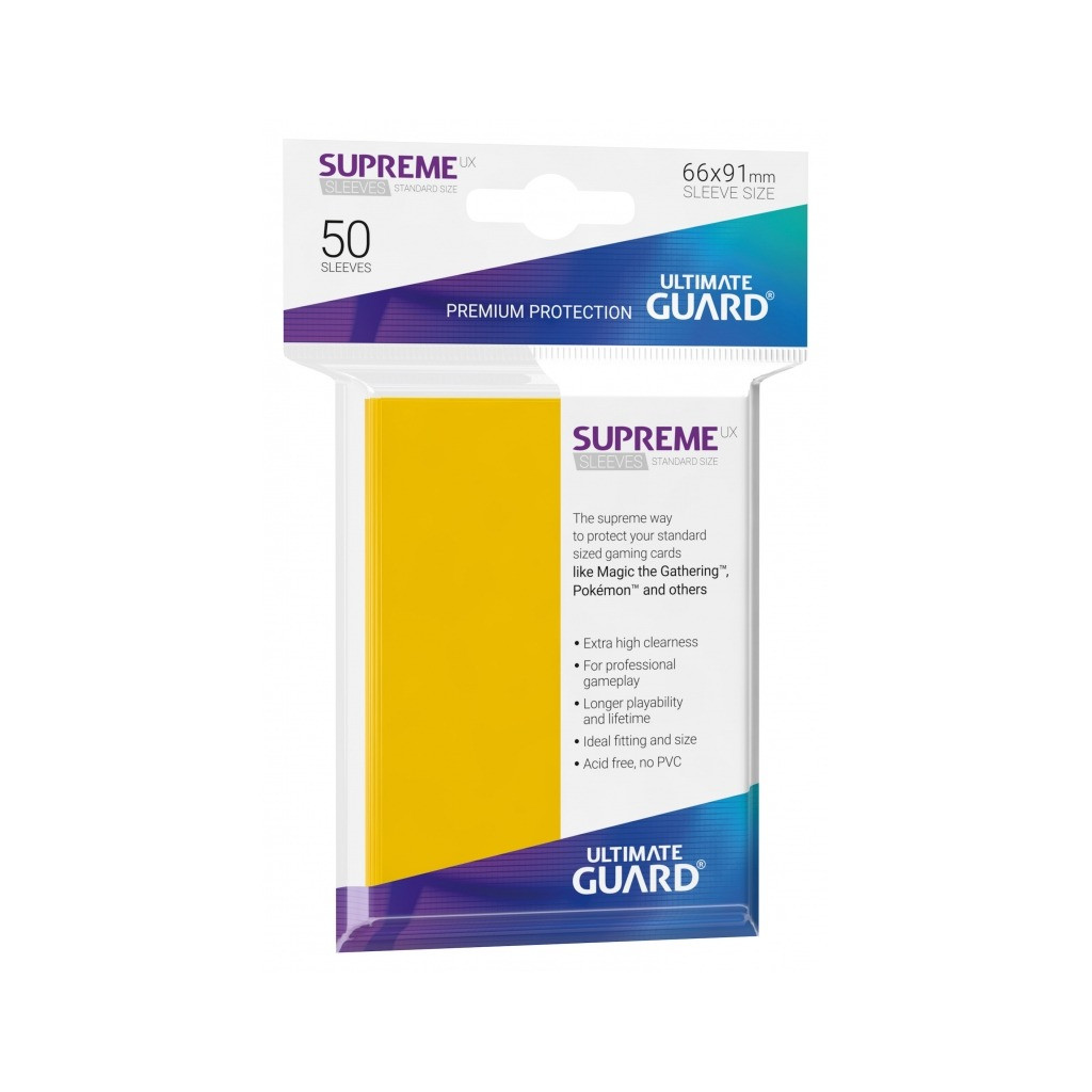 50 Supreme UX Sleeves Standard Size