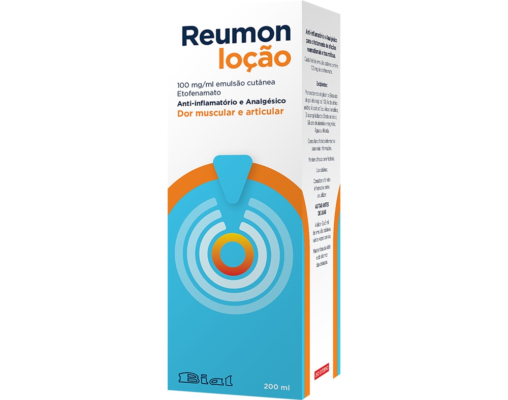 LOÇÃO REUMON 100MG/ML 200ML