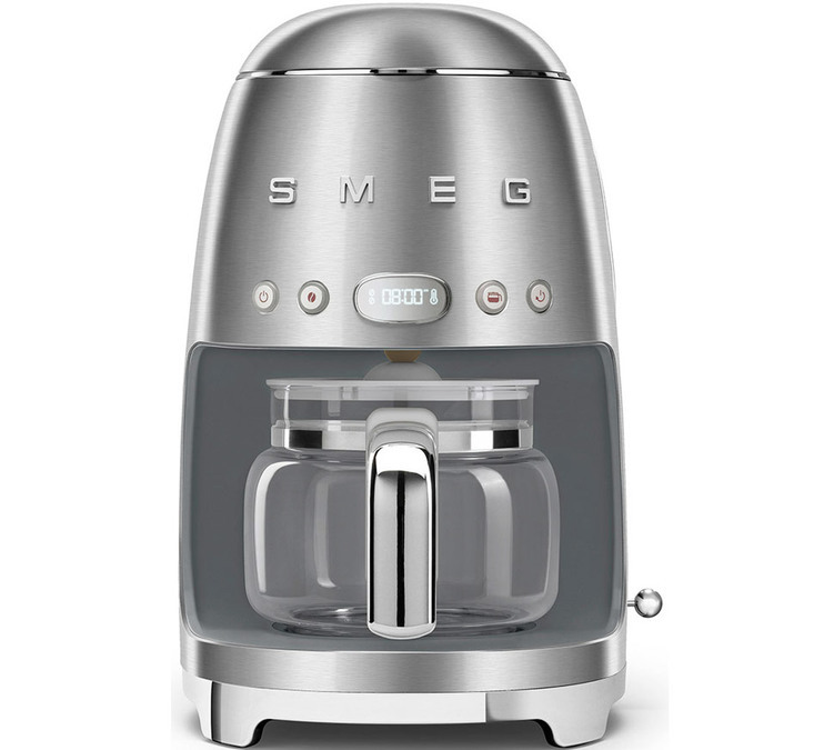 Cafetière SMEG filtre programmable - inox DCF02SSEU + offre cadeaux