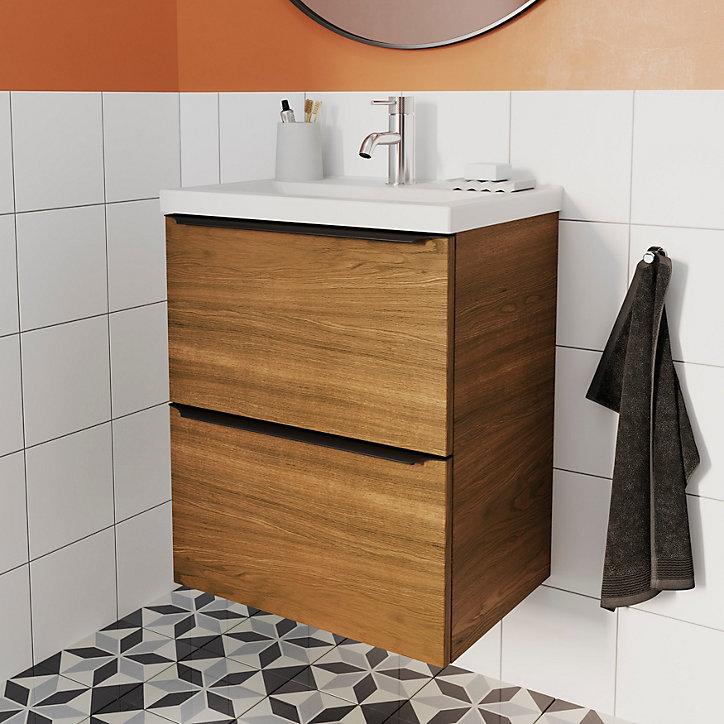 Serviette de toilette blanche Koros 100 x 50 cm GoodHome