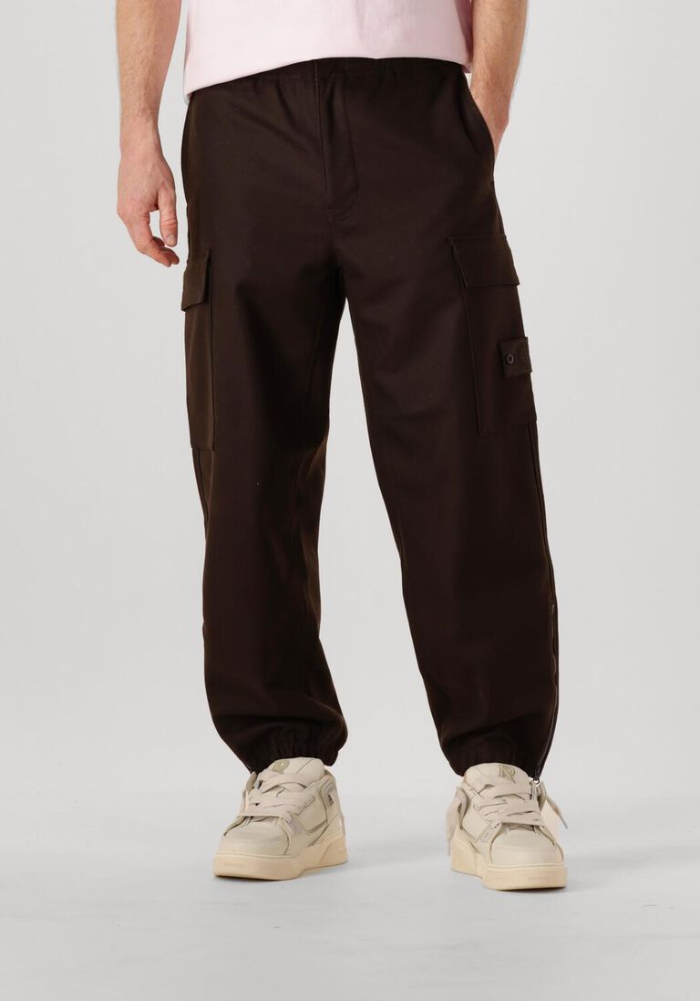 bruine stone island cargobroeken trousers