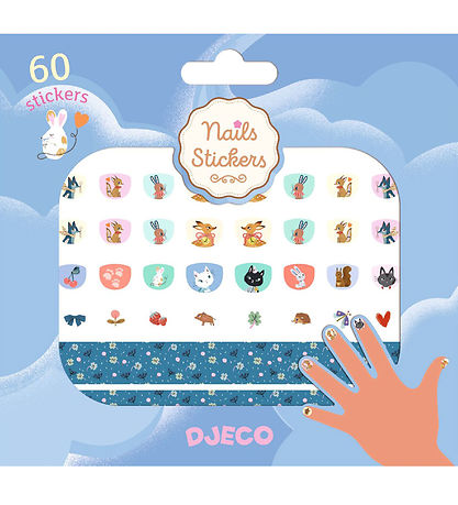Djeco Negle Klisterm?rker - 120 stk - Cutie