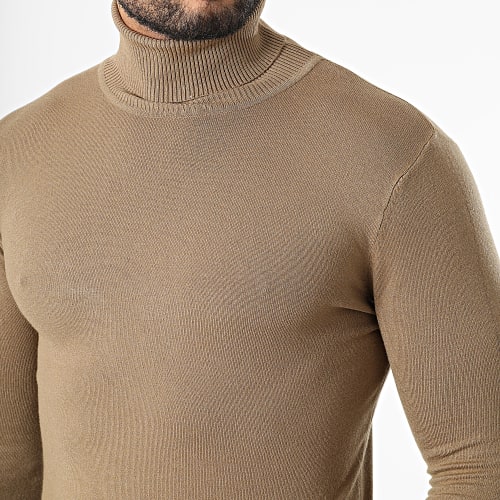 Pull Col Roulé LD-690018 Camel