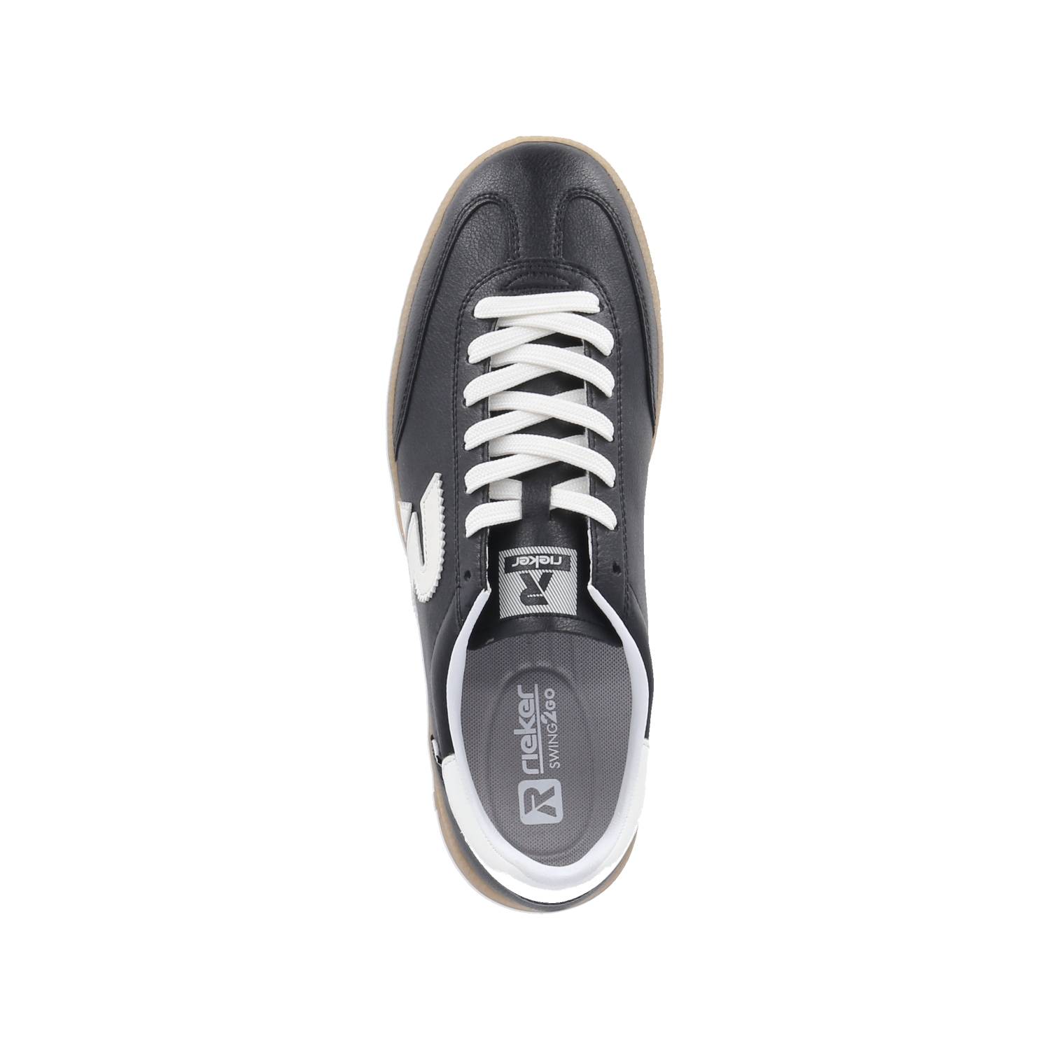 Rieker Low Sneaker - schwarz