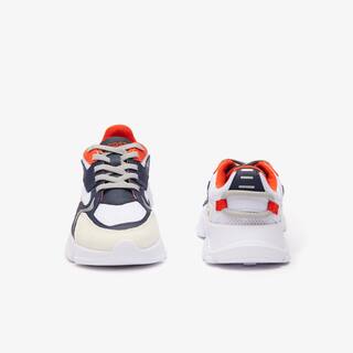 Sneakers L003 Neo enfant en textile Sneakers - Blanc - Lacoste - Enfant