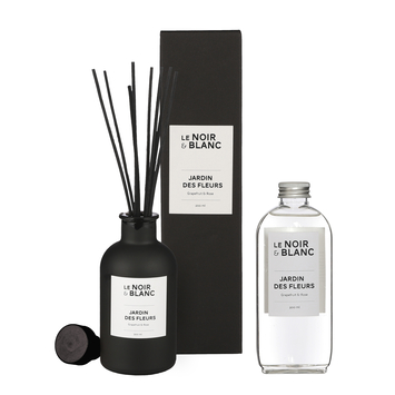 Le Noir & Blanc geurstokjes Jardin des Fleurs