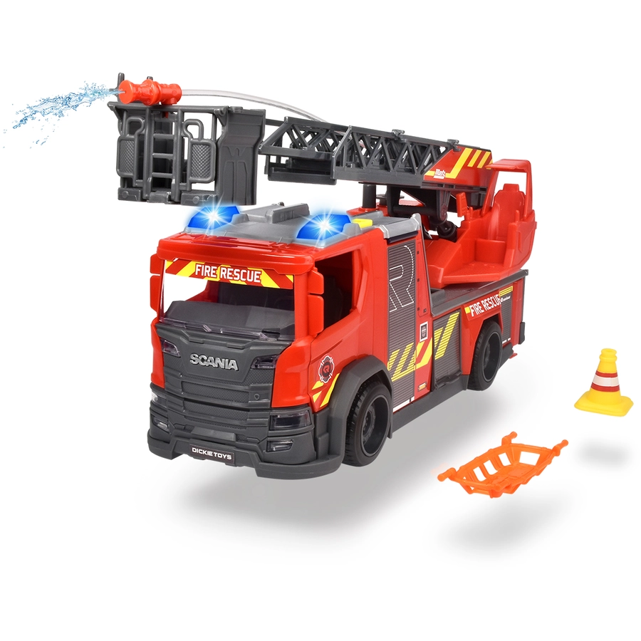 DICKIE Toys Scania Drehleiter Feuerwehr