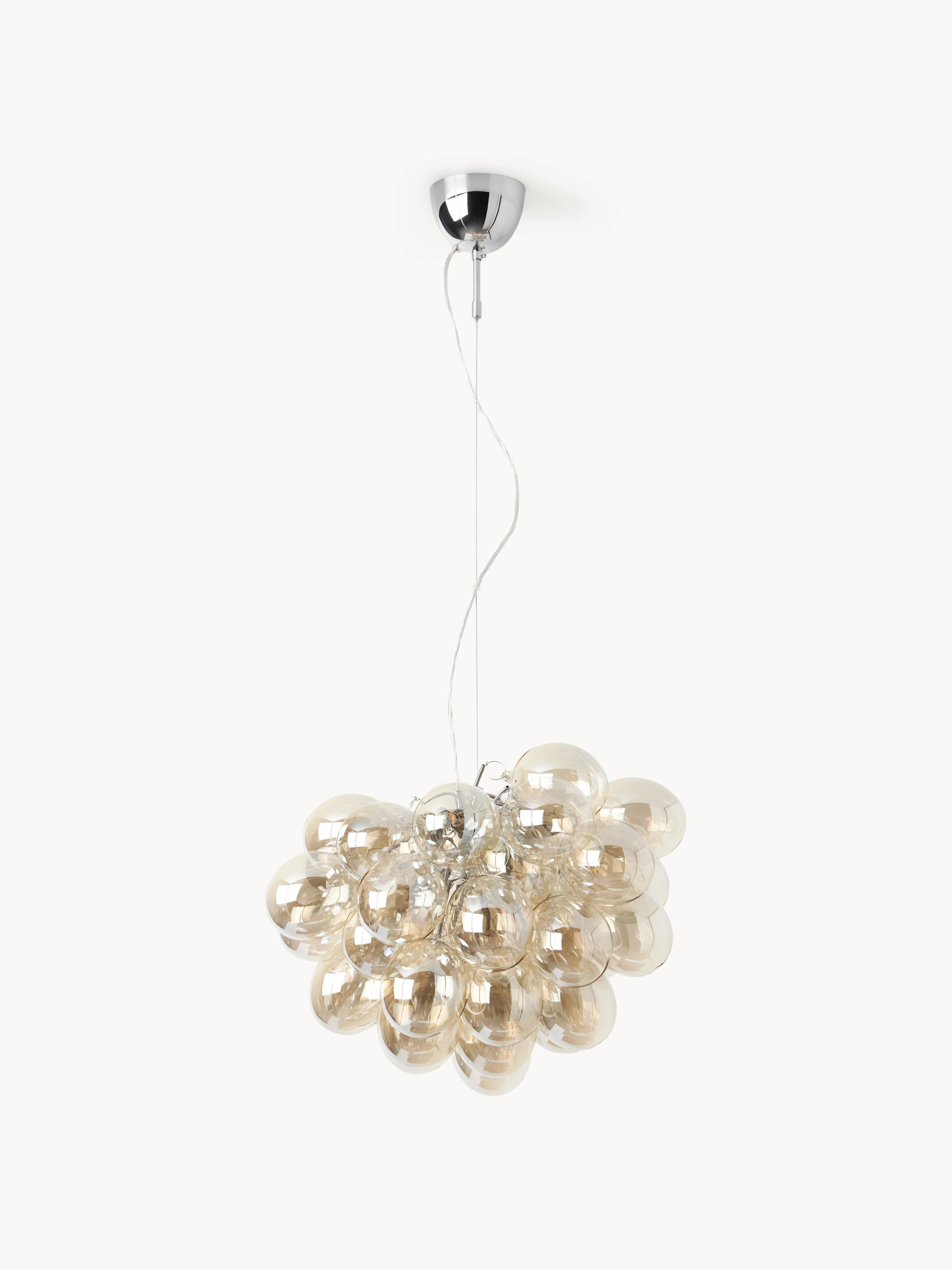 Mondgeblazen hanglamp Gross