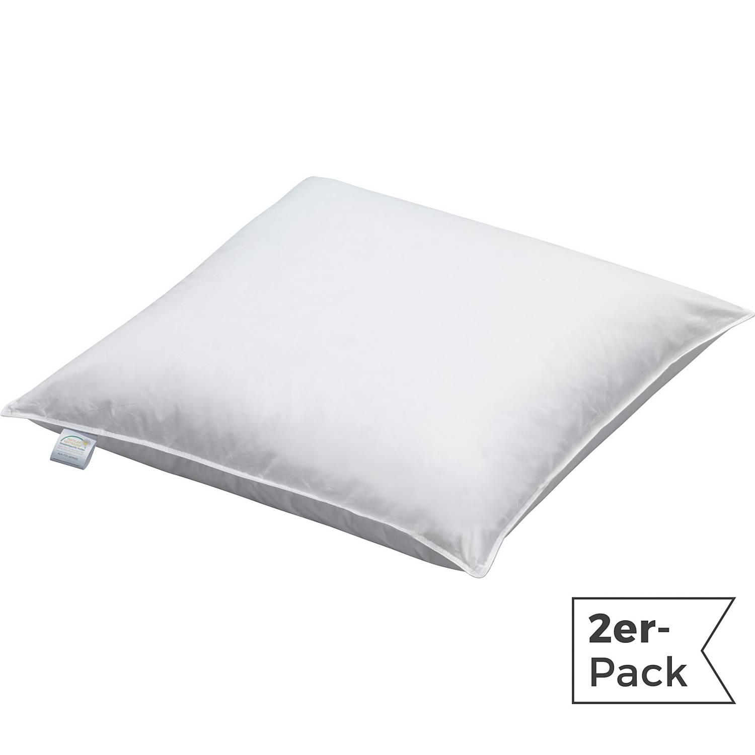 Erwin Müller Daunen Kuschelkissen im 2er-Pack