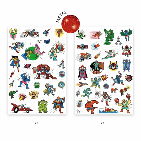 Djeco Tattoos: Superhelden