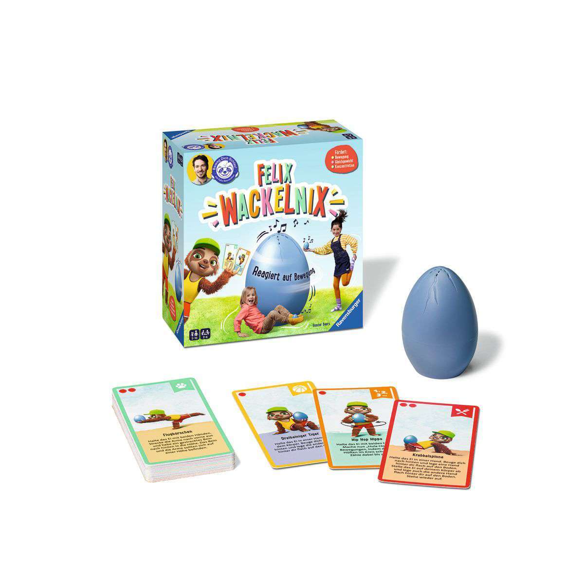 Ravensburger Spiel Beweg dich schlau! Felix Wackelnix