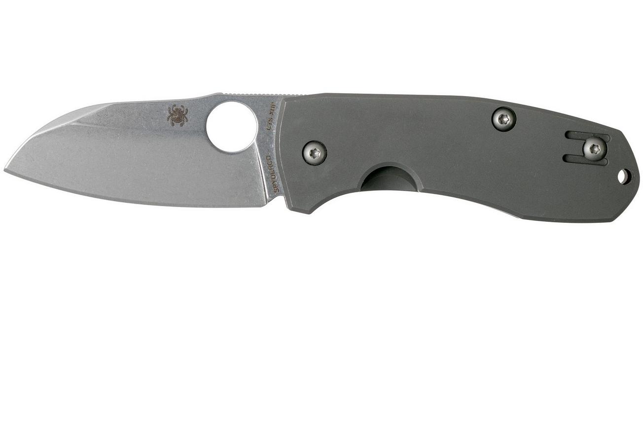 Spyderco Techno 2 C158TIP2 zakmes, Marcin Slysz design