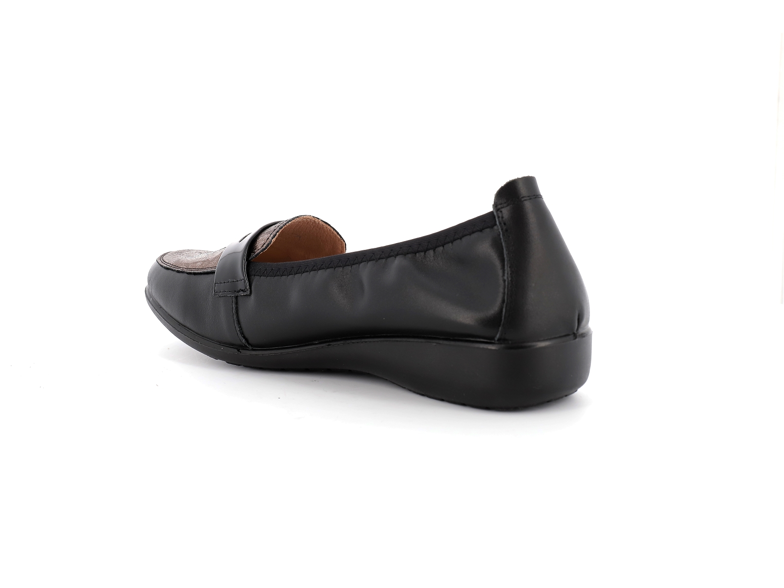 Inea-GABANT Cuir Noir Bronze