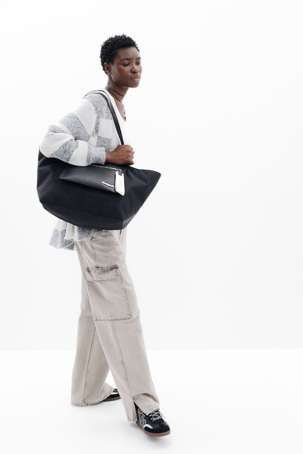 Bolso shopper bolsillo