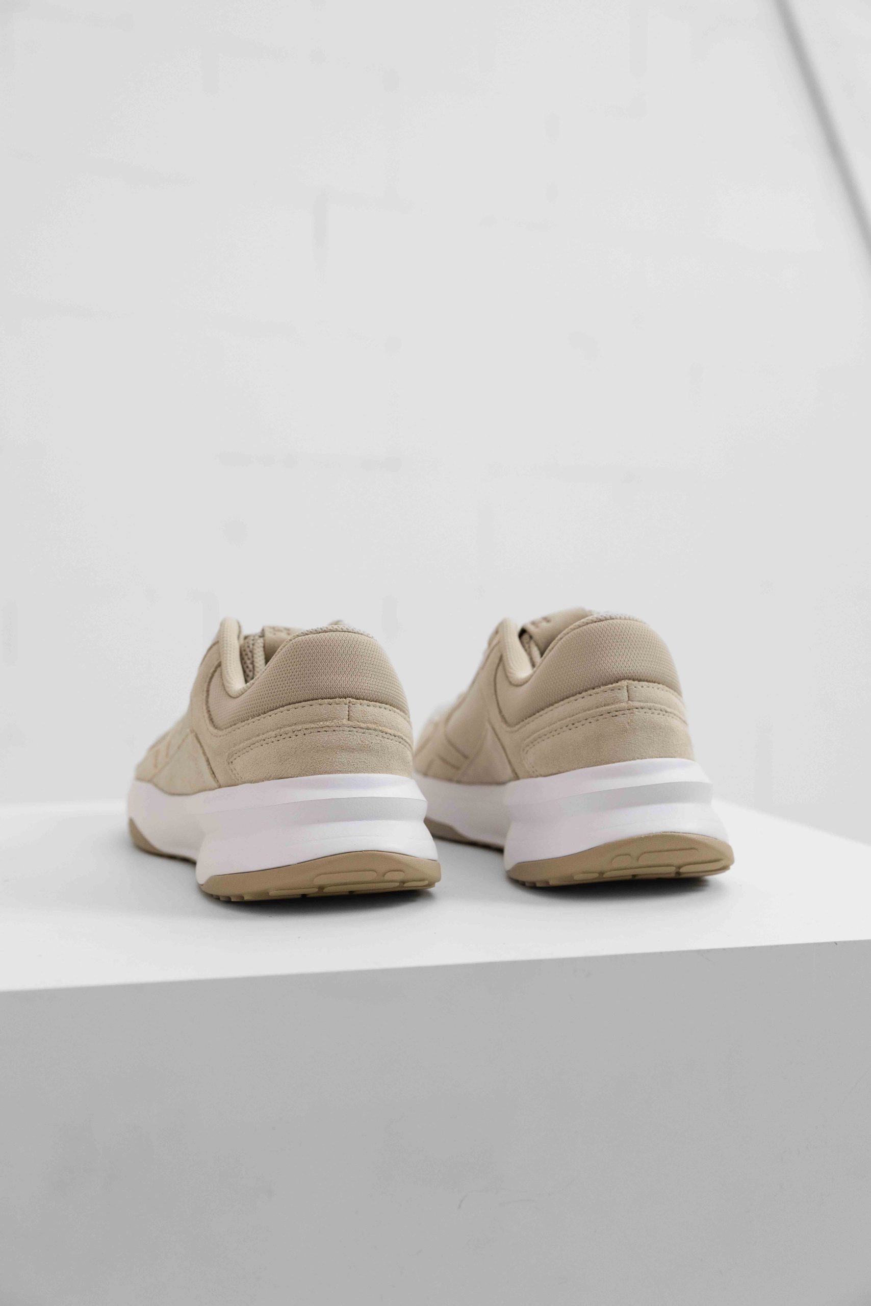 Under Armour Edge Suede Sneakers Heren Beige