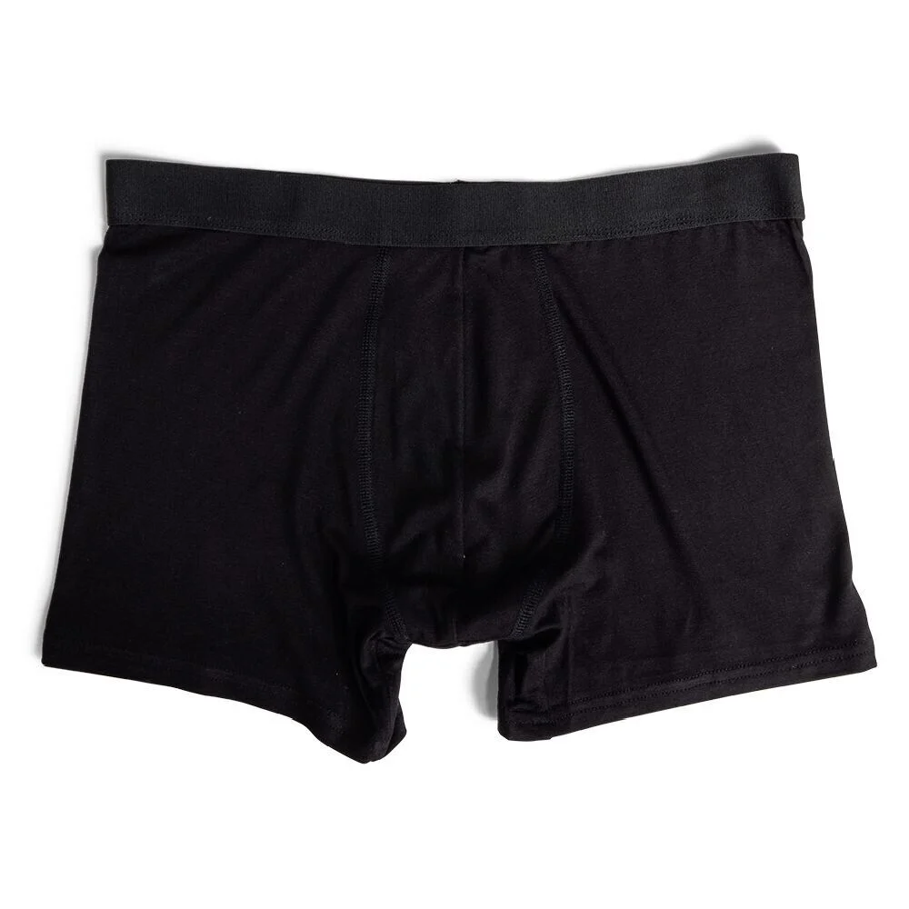 Lot de 2 boxers homme taille S bambou et élasthanne noir