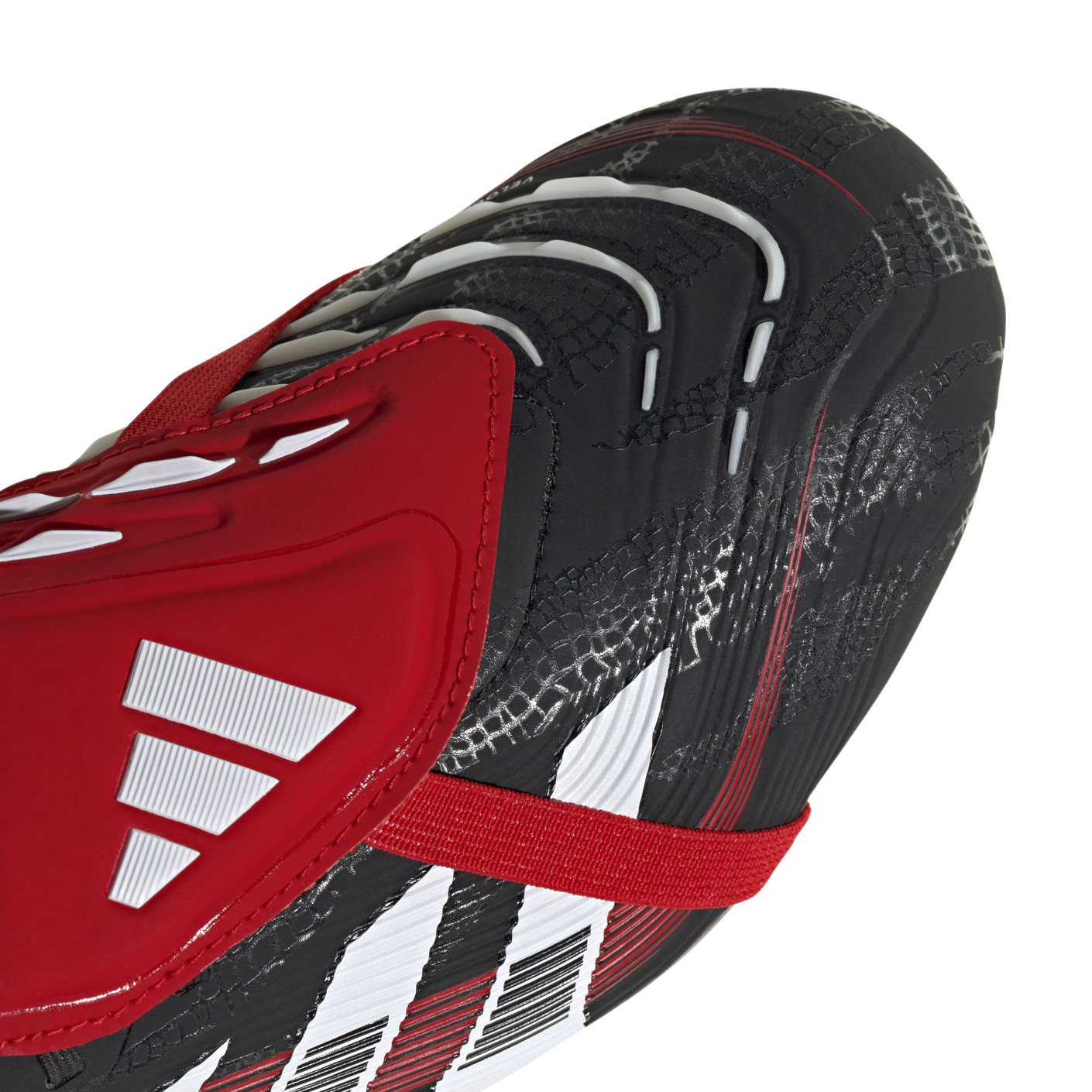 Adidas Predator Elite FT Gras Voetbalschoenen (FG) Zwart Wit Rood