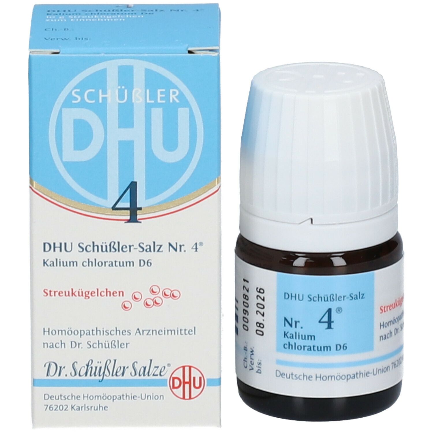 DHU Schüßler Nr. 4 Kalium chloratum D6
