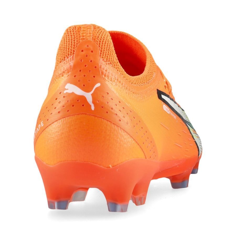 PUMA Ultra Ultimate FG/AG Supercharge - Orange/Blanc/Bleu
